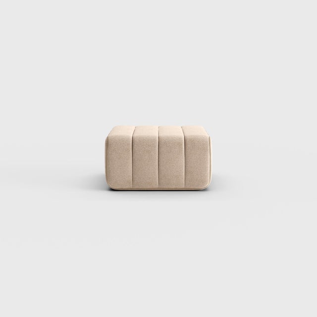 Not Yet Made - Made To Order Pouf – Single Sofa Module in Dama Fabric from Ambivalenz For Sale - Image 5 of 5