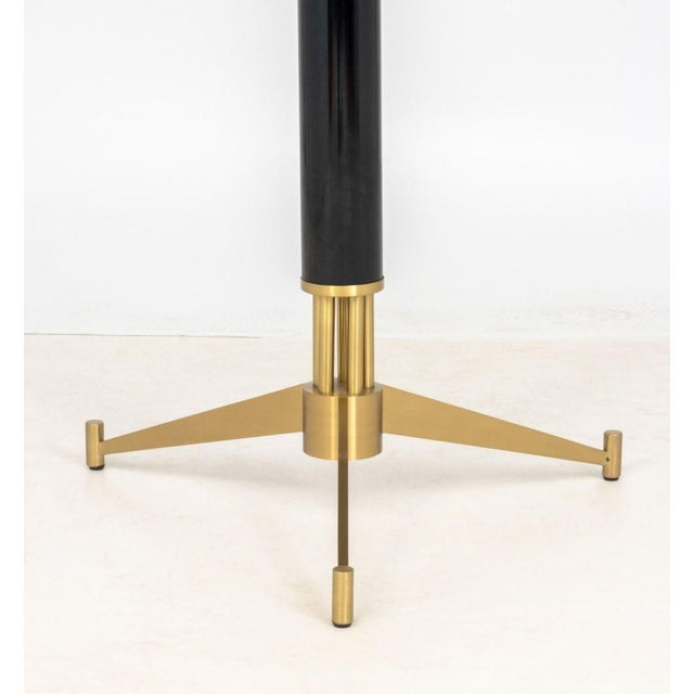 Art Deco Style Marble Top Side Table For Sale - Image 4 of 7