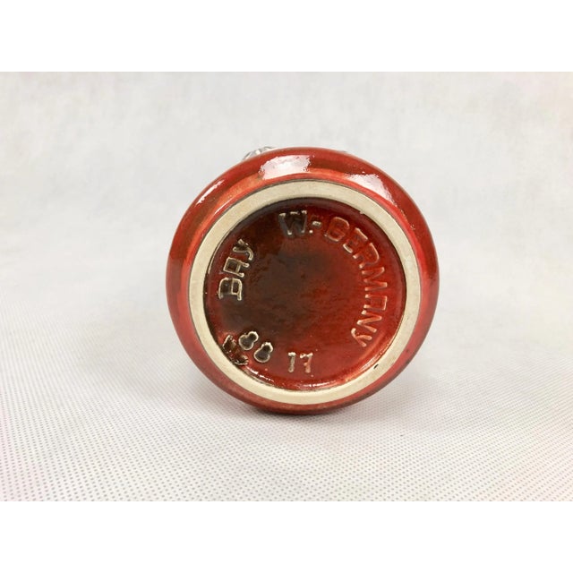 Mid-Century Ceramic Vase No 88-17 from Bay Keramik, 1970s For Sale - Image 4 of 8