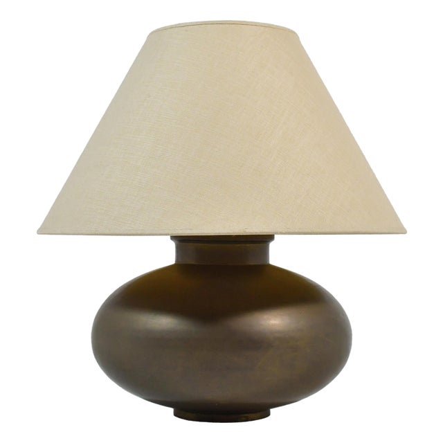Mid 20th Century Hollywood Regency Brass Table Lamp For Sale