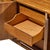 Wood Broyhill Brasilia Mid Century Walnut and Brass 9-Drawer Lowboy Dresser For Sale - Image 7 of 9