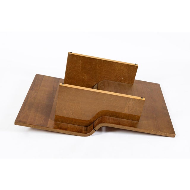 Vintage Postmodern Sculptural Lacquered Wood Coffee Table, 1970s For Sale - Image 14 of 14