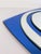 Glass Vintage Italian Space Age Wall Mirror in Cobalt Blue Beveled and Mirrored Glass, 1970s For Sale - Image 7 of 13