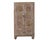 1900 - 1909 Antique Anglo-Indian Teakwood Small Armoire For Sale - Image 5 of 7