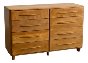 1960s Heywood-Wakefield "Encore" 8-Drawer Lowboy Dresser, Attributed