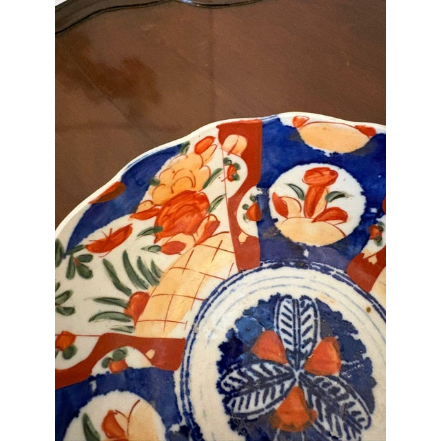 Ceramic Antique Japanese Imari Bowl, 1880 For Sale - Image 7 of 9