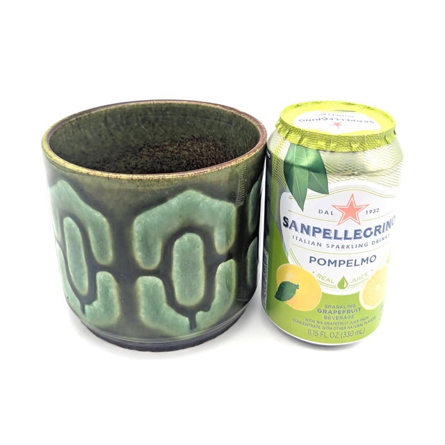 Ceramic 1970s German Glazed Stoneware Planter For Sale - Image 7 of 10