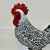 Metal 1950s Vintage Americana Arts & Crafts Farmhouse Cast Iron Rooster/Chicken Doorstop. For Sale - Image 7 of 12