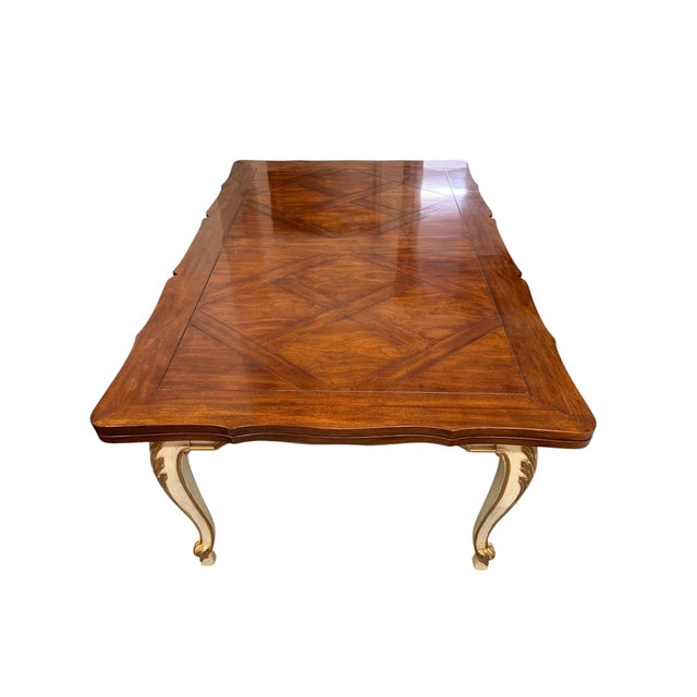 Mid 20th Century Karges French Provincial Dining Suite — Table + 8 Chairs, C. 1970s For Sale - Image 9 of 11