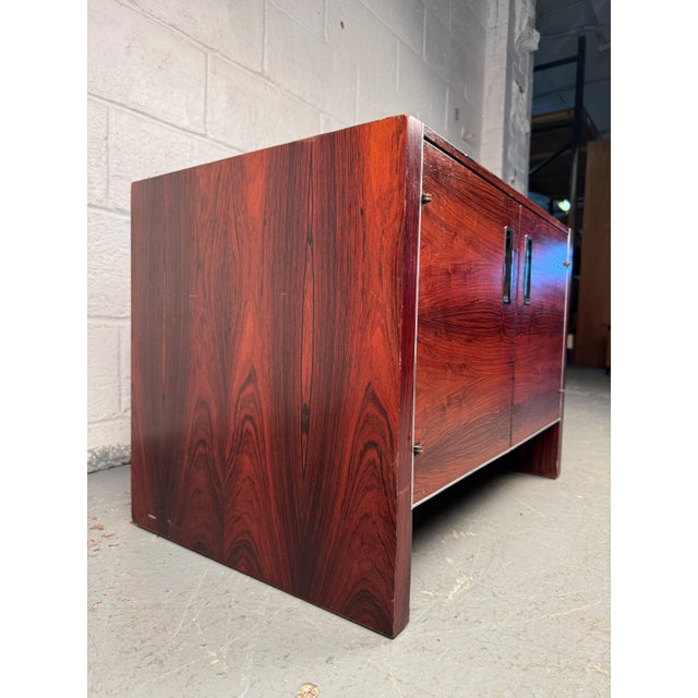 Mid 20th Century Vintage Rosewood Nightstand by Glenn of California For Sale - Image 5 of 14