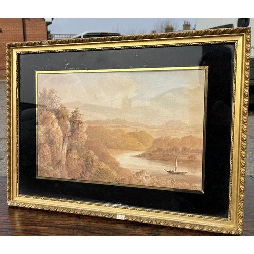 Tan F. Rawlins, Maritime, 1830, Watercolour. Framed For Sale - Image 8 of 8