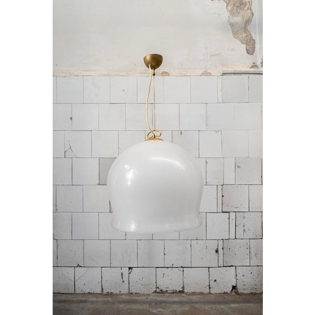Murano Glass Pendant Lamp, Italy, 1970s For Sale - Image 6 of 6