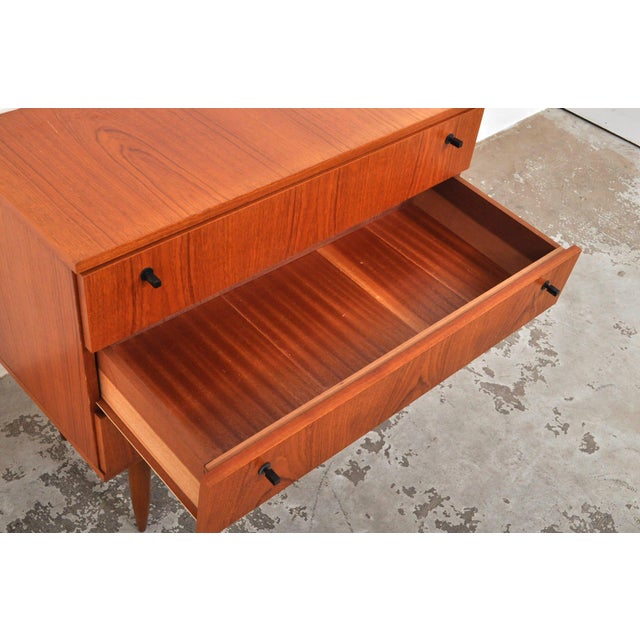 Vintage Danish Sideboard in Teak, 1960s For Sale - Image 10 of 12