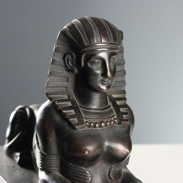 Sphinx in Bronze For Sale - Image 5 of 9