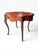 Vintage Rococo Style Printed Marquetry Accent Table For Sale - Image 4 of 16