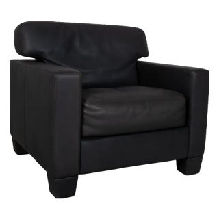 De Sede Ds 17 / Wk 612 Leather Armchair Black For Sale
