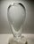 Vintage Murano Italy Hand Blown Art Glass Controlled Bubbles Vase Aprox. dimensions: 15”H x 7"W Weight: 9.6 lb Very good...