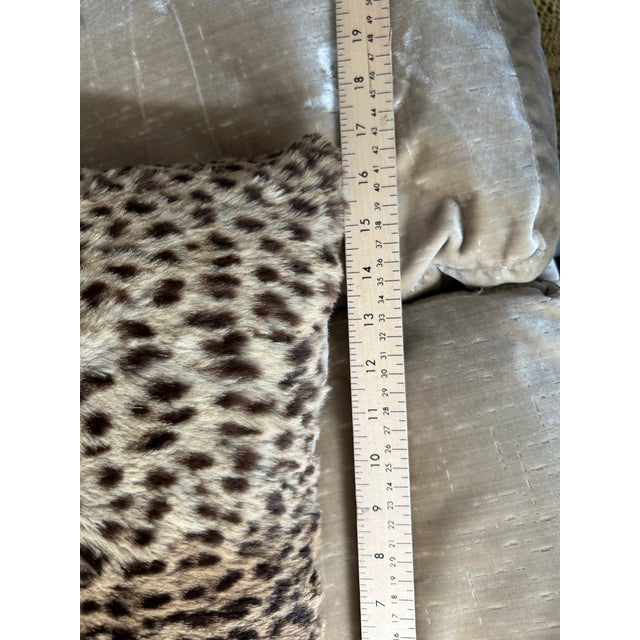 Mary Jane McCarty Designs Leopard Pillow For Sale - Image 4 of 6