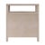Nora 27 in. W Rectangular Wood 3 Drawer Tall Nightstand with Open Shelf on Top, Antique Taupe For Sale In Chicago - Image 6 of 8