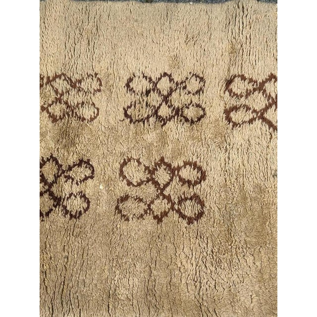 Mid-Century Moroccan Art Deco Bobyrugs Rug, 1940s For Sale - Image 6 of 12