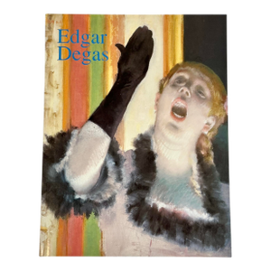 1992 Vintage French Impressionist Edgar Degas Book.