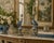 Art Nouveau Blue and White Porcelain Parrot Candle Holder With Bronze Ormolu Left and Right Drama For Sale - Image 3 of 8