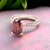 Diamond Tourmaline Rubellite Ring 6.75 18k Gold 4.01 Tcw Women Certified For Sale - Image 13 of 15