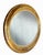 American 20th Century, Antique Oval Giltwood Mirror W/Original Glass For Sale - Image 3 of 11