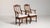 19th Century France Baroque Brown Wood Lounge Chair For Sale - Image 9 of 11