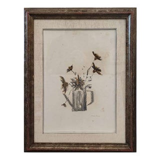 Xavier Bueno, Still Life, 1965, Mixed Media on Cardboard, Framed For Sale