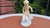 Porcelain figurine, boy with a goose, Schaubach Kunst, 1950s–1960s, dimensions: height 14.5 cm, width 11.7 cm, depth 7.5 cm.