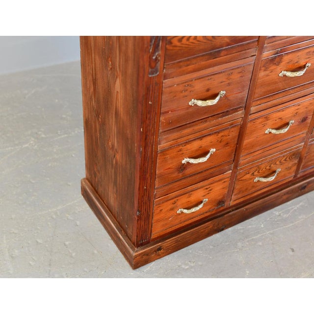 Wood Art Nouveau Ironmongers Drawers, 1910s For Sale - Image 7 of 10