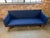 Wood Mid-Century Modern Sofa in the Style of Marshall Field’s – Newly Upholstered For Sale - Image 7 of 9