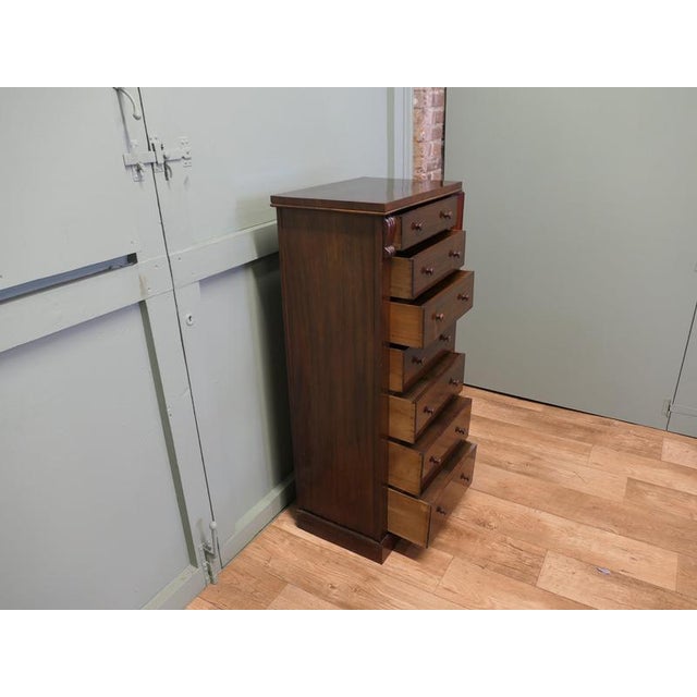2000 - 2009 Tall Victorian Wellington Filing Cabinet For Sale - Image 5 of 7