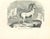The Goat is an original lithograph on ivory-colored paper, realized by Paul Gervais (1816-1879). The artwork is from The...