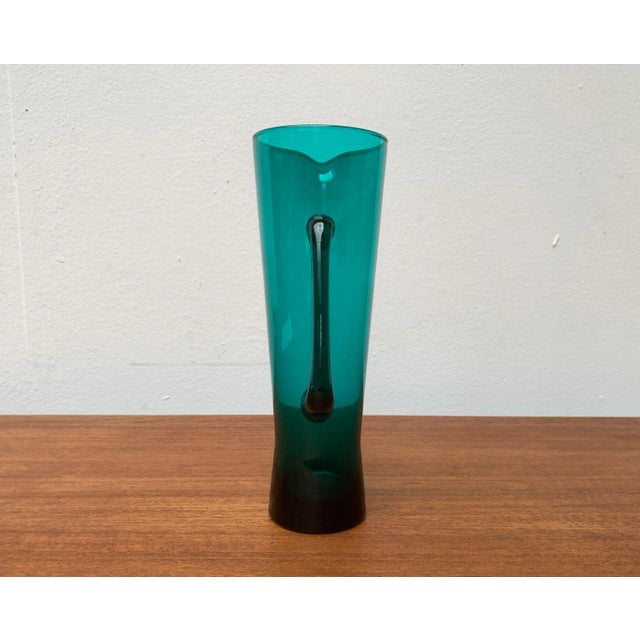 Mid-Century Glass Carafe Jug from Weitz For Sale - Image 5 of 18