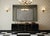 Very elegant mirror by Luigi Brusotti, original and one-of-a-kind design, with internal electrification. The mirror has a...