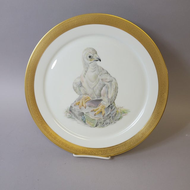1970s 1970s Boehm “Young America 1776” Bone Porcelain Charger Plate For Sale - Image 5 of 5