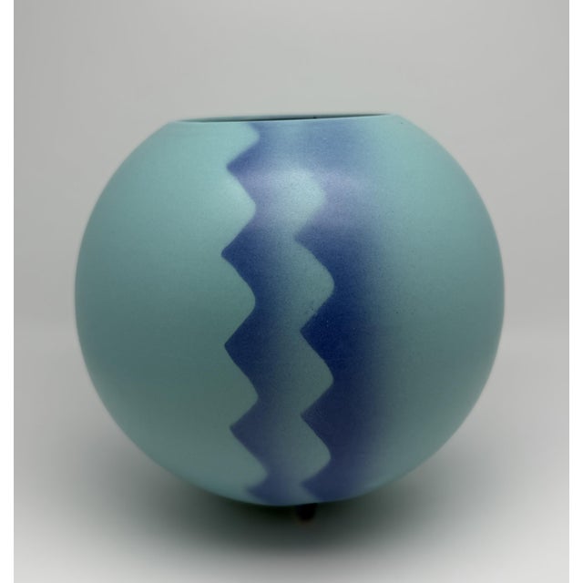 Ball Vase from Fürst Adolf Werkstätte & Kunstkeramik Bückeburg, 1930s For Sale - Image 6 of 9