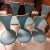 Mid-Century Modern Leatherette Dining Chairs by Umberto Mascagni, 1950s, Set of 6 For Sale - Image 3 of 18