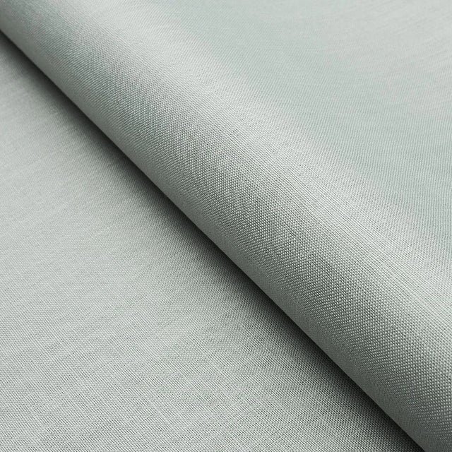 Transitional Sample - Schumacher Middleton Linen Fabric in Sage For Sale - Image 3 of 3