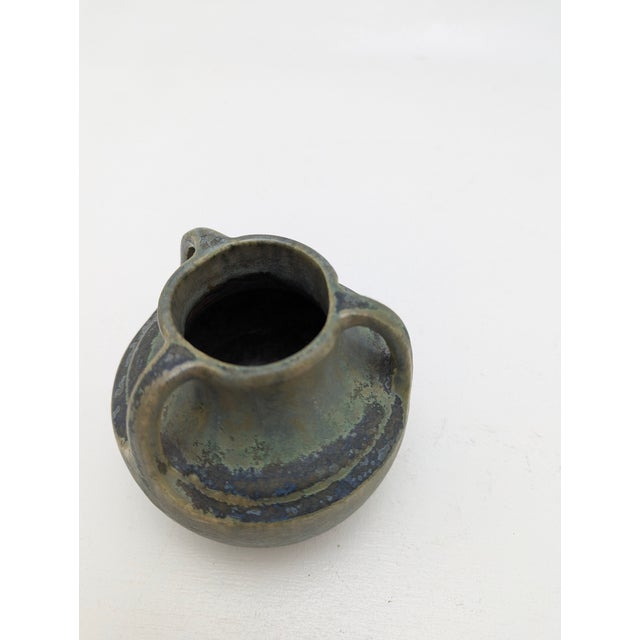 Small French Art Nouveau Henkel Vase by Emile Mosseux, 1890s For Sale - Image 4 of 12