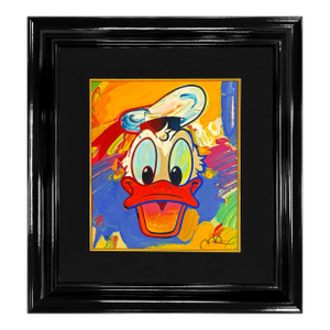 Peter Max, Disney: Donald Duck Hand Signed Serigraph, Custom Framed, Edition 448/500, 1994