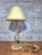 Table Lamp in Green Onyx and Gilt Brass with Acanthus Claws, 1960s For Sale - Image 10 of 10
