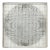 Vintage Mid Century Art Glass Mirror in the Style of Victor Vasarely For Sale