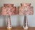 Mid 20th Century MCM Atomic Era Lamps With Shades, Restored - A Pair For Sale - Image 13 of 14