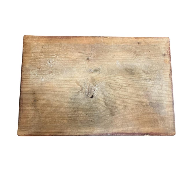 19th Century Antique Storage Box With Key For Sale In San Antonio - Image 6 of 6