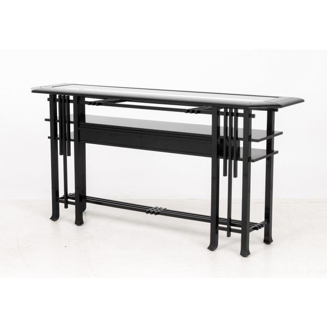 Umberto Asnago for Giorgetti "Galaxy" Console For Sale In New York - Image 6 of 11