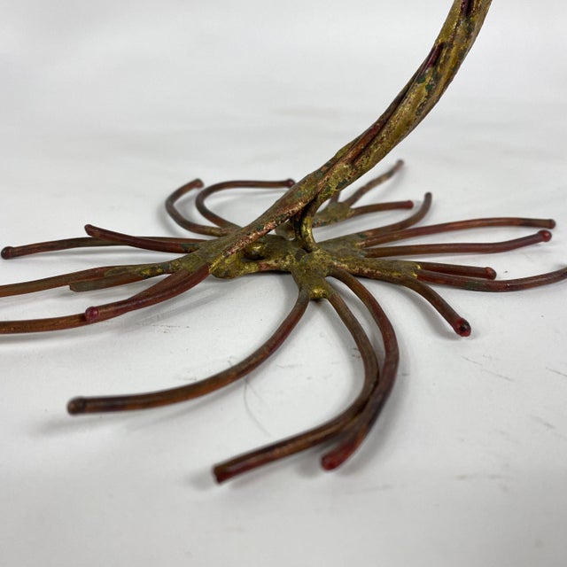 Brutalist Metal Tabletop Tree Sculpture Chairish