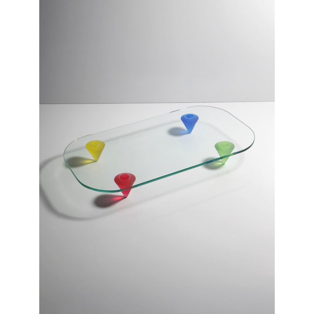 Large Postmodern Plate from Montana, 1990s For Sale - Image 6 of 6